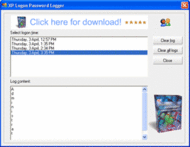 XP Logon Password Logger screenshot